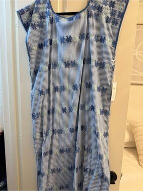 NWT J.Marie Embroidered Midi Dress